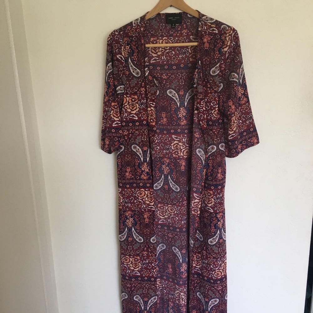 Floor Length Duster